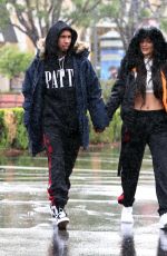 KYLIE JENNER and Tyga Out in Calabasas 11/26/2016
