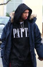 KYLIE JENNER and Tyga Out in Calabasas 11/26/2016
