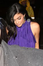 KYLIE JENNER at Catch LA in West Hollywood 01/10/2017