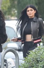 KYLIE JENNER in a Givenchy Pants Out in Calabasas 01/05/2017