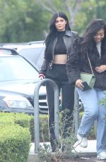 KYLIE JENNER in a Givenchy Pants Out in Calabasas 01/05/2017