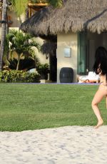 KYLIE JENNER in Bikini in Casa Aramara in Punta Mita 01/03/2017
