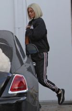 KYLIE JENNER Leaves a Studio in Los Angeles 01/12/2017