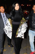 KYLIE JENNER Night Out in New York 01/16/2017