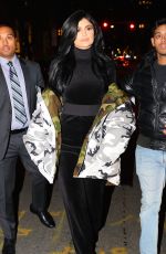 KYLIE JENNER Night Out in New York 01/16/2017