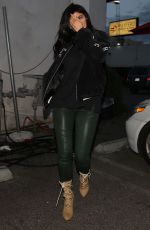 KYLIE JENNER Out for Dinner at Kabuki Restaurant in Los Angeles 01/11/2017
