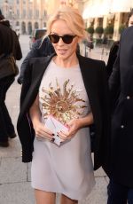 KYLIE MINOGUE Arrives at Schiapparelli Fashion Show in Paris 01/23/2017