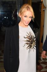KYLIE MINOGUE at Schiaperelli Fashion Show at Paris Fashion Week 01/23/2017