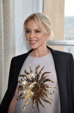 KYLIE MINOGUE at Schiaperelli Fashion Show at Paris Fashion Week 01/23/2017