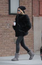 LADA KRAVCHENKO Out in New York 01/05/2017