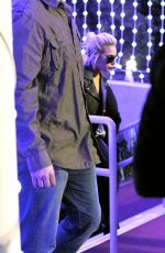 LADY GAGA Arrives at The Kings of Leon Concert in Inglewood 01/28/2017