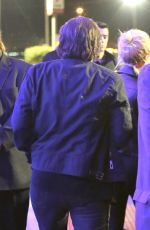 LADY GAGA Arrives at The Kings of Leon Concert in Inglewood 01/28/2017