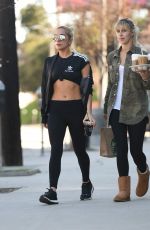 LADY GAGA Leaves a Starbucks in Los Angeles 01/29/2017