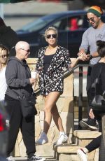 LADY GAGA Out Shopping in Malibu 01/08/2017