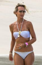 LADY VICTORIA HERVEY in Bikini on the Beach in Barbados 01/01/2017