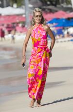 LADY VICTORIA HERVEY on Vacation in Barbados 01/01/2017