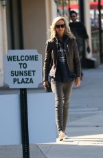 LADY VICTORIA HERVEY Out with Her Dog in West Hollywood 01/26/2017