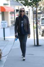 LADY VICTORIA HERVEY Out with Her Dog in West Hollywood 01/26/2017