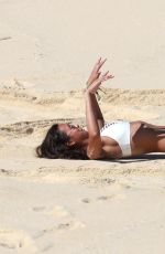 LAIS RIBEIRO in Bikini on the Beach in Trancoso 01/05/2016