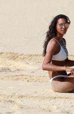 LAIS RIBEIRO in Bikini on the Beach in Trancoso 01/05/2016