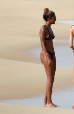 LAIS RIBEIRO, ROMEE STRIJD and JASMINE TOOKES in Bikinis at a Beach in Trancoso 12/30/2016