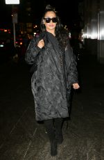LALA ANTHONY Out for Dinner at Nobu in New York 01/12/2017