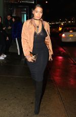 LALA ANTHONY Out in New York 01/10/2017