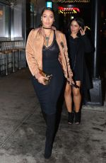 LALA ANTHONY Out in New York 01/10/2017