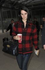 LANA DEL REY at Heathrow Airport in London 01/05/2017