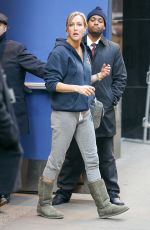 LARA SPENCER Leaves Good Morning America in New York 01/13/2017
