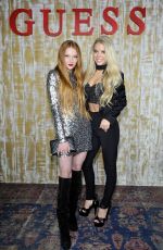 LARSEN THOMPSON at Guess Glitz and Glam Holiday Event in Los Angeles 12/13/2016