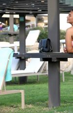 LAUREN GOODGER in Bikini in Dubai 01/04/2017
