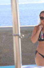 LAURYN GOODMAN in Bikini on Holiday in Mykonos 12/31/2016