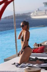 LAURYN GOODMAN in Bikini on Holiday in Mykonos 12/31/2016