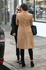 LEA MICHELE and EMMA ROBERTS Out Shopping in West Hollywood 01/05/2017