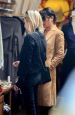 LEA MICHELE and EMMA ROBERTS Out Shopping in West Hollywood 01/05/2017
