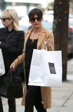 LEA MICHELE and EMMA ROBERTS Out Shopping in West Hollywood 01/05/2017