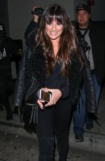 LEA MICHELE at Craig