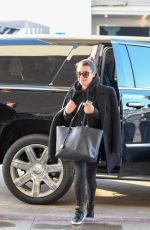 LEA MICHELE at LAX Airport in Los Angeles 01/24/2017