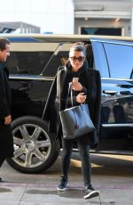 LEA MICHELE at LAX Airport in Los Angeles 01/24/2017