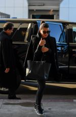 LEA MICHELE at LAX Airport in Los Angeles 01/24/2017