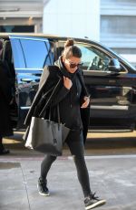 LEA MICHELE at LAX Airport in Los Angeles 01/24/2017