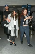 LEA MICHELE at LAX Airport in Los Angeles 01/27/2017