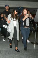 LEA MICHELE at LAX Airport in Los Angeles 01/27/2017