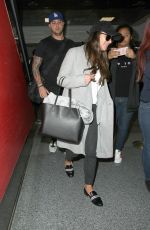 LEA MICHELE at LAX Airport in Los Angeles 01/27/2017