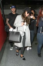 LEA MICHELE at LAX Airport in Los Angeles 01/27/2017