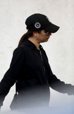 LEA MICHELE at Le Pain Quotidian in Brentwood 12/30/2016