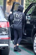 LEA MICHELE at Le Pain Quotidian in Brentwood 12/30/2016