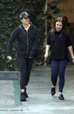 LEA MICHELE at Le Pain Quotidian in Brentwood 12/30/2016
