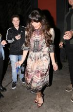 LEA MICHELE Leaves Hotel Cafe in Hollywood 01/23/2017